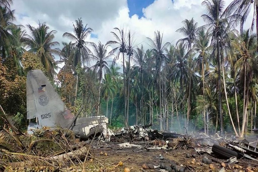 Philippine military's worst air disaster kills 50, wounds 49 - The ...