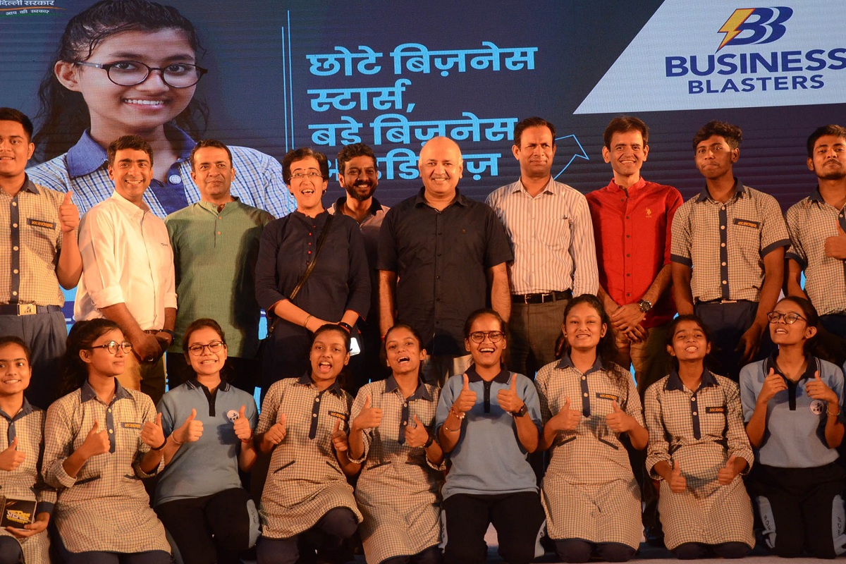 First Phase Of Business Blasters Launched For Delhi Government Schools 