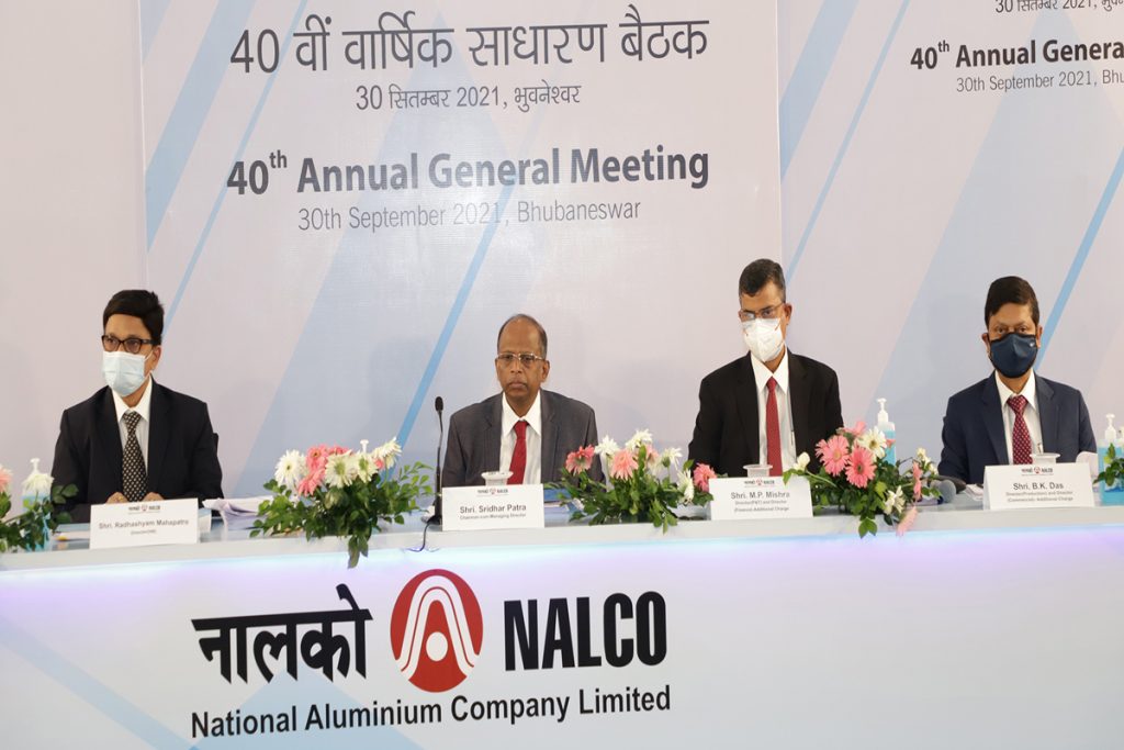 NALCO declares 20 final dividend Total dividend for 202021fiscal