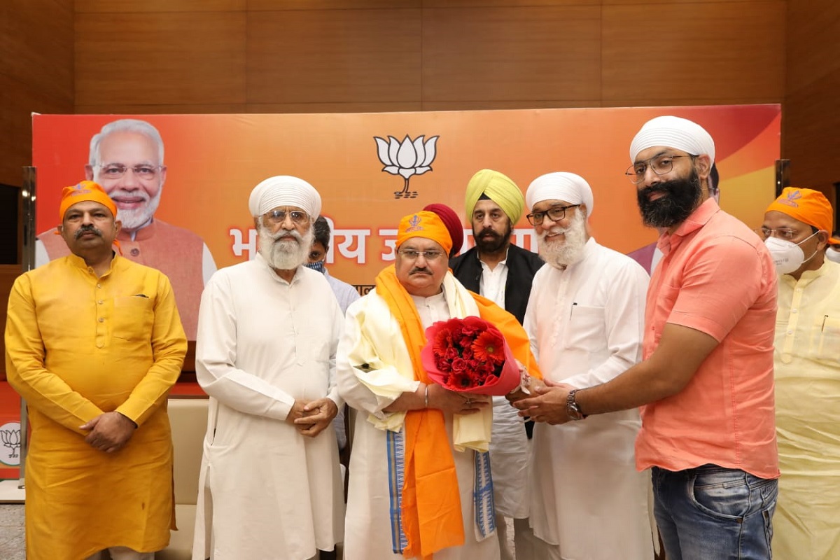 Sikh leaders meet BJP president JP Nadda