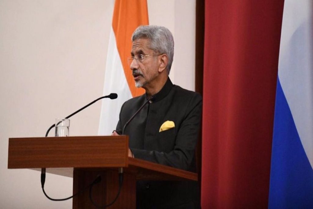 Jaishankar, Russia, oil