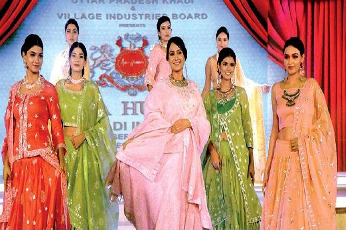 Bridal wear in Khadi proves it’s no longer a dull, drab fabric