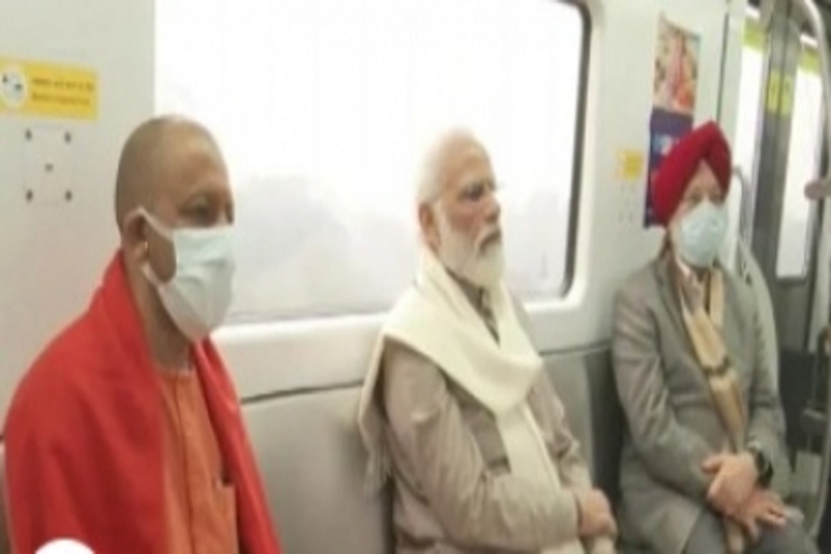 PM Modi inaugurates Kanpur Metro with a ride