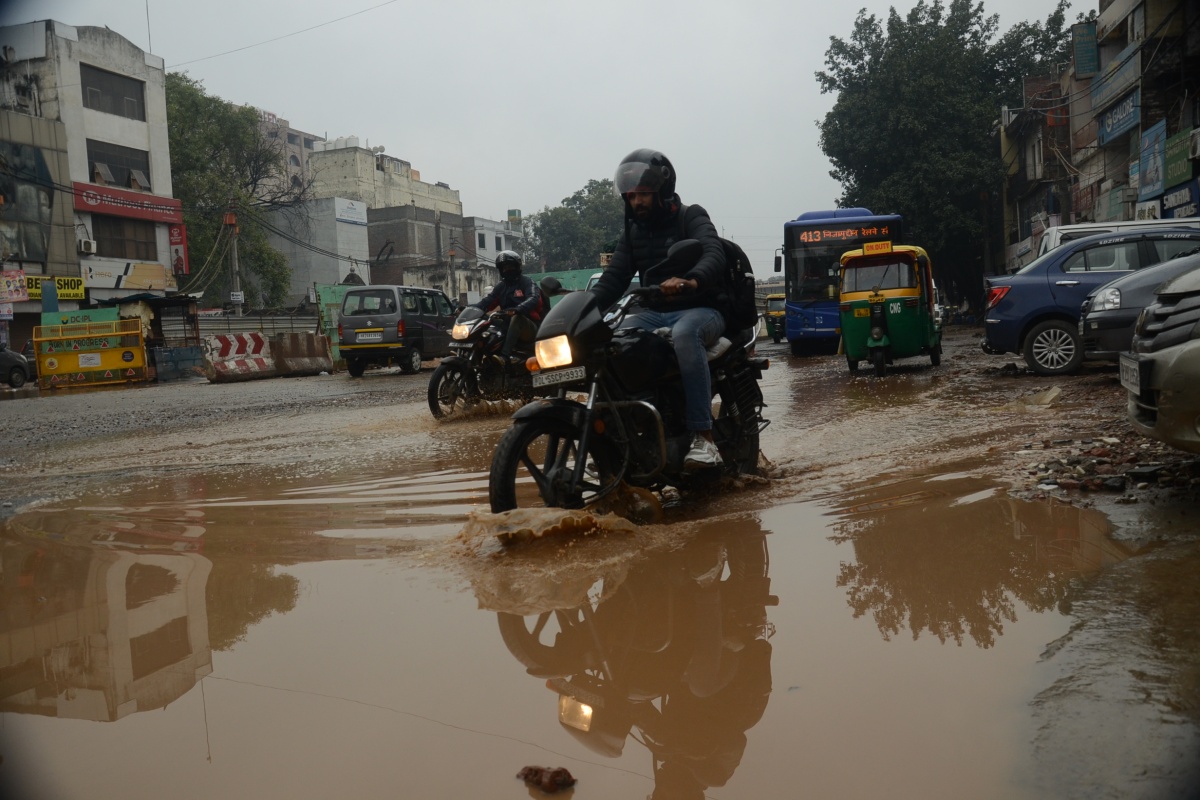 Delhi witnesses highest winter rainfall