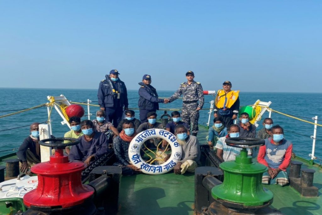 Coast Guard Successfully Repatriates Distressed Fishing Boat From B'desh