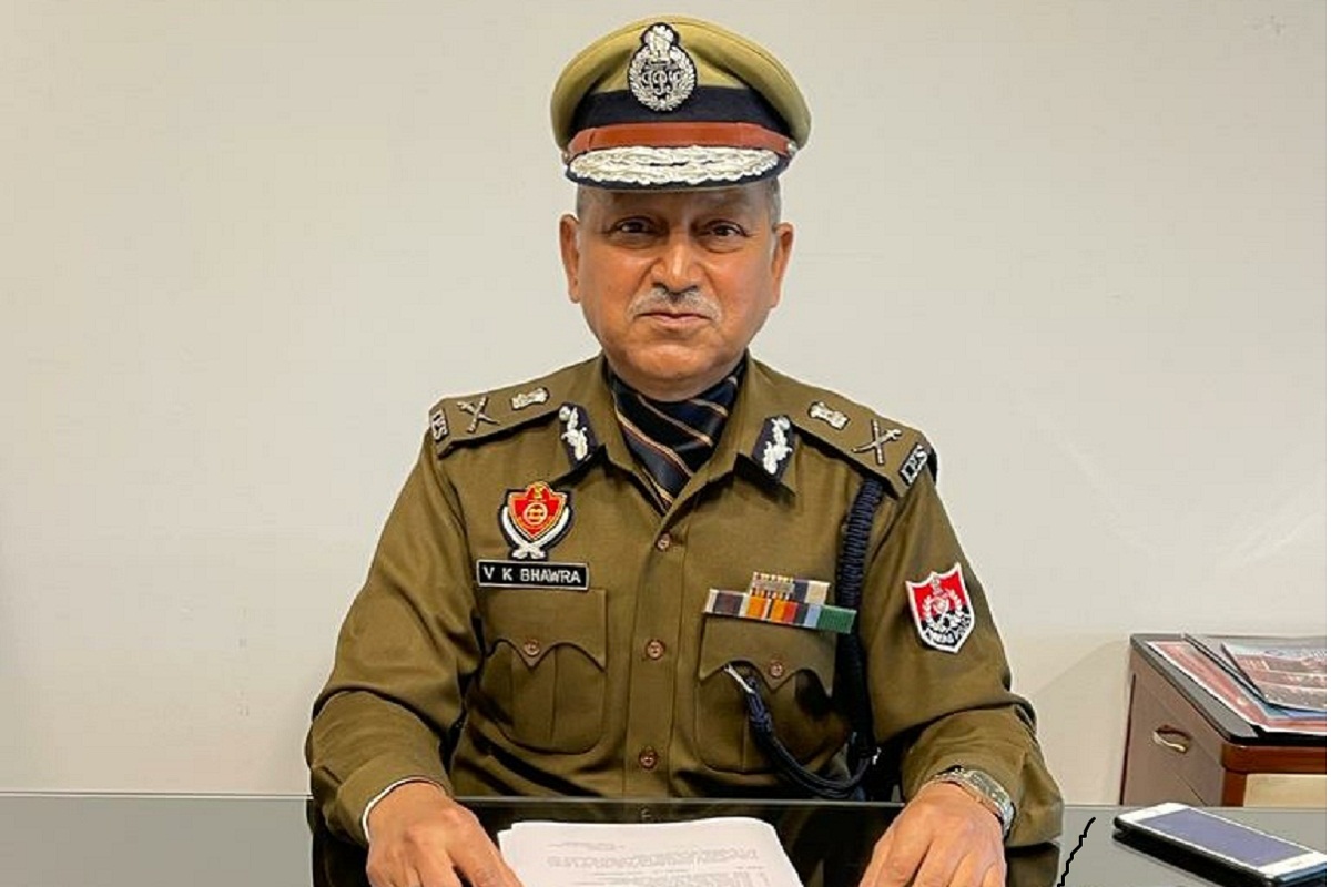 VK Bhawra assumes charge as new Punjab DGP