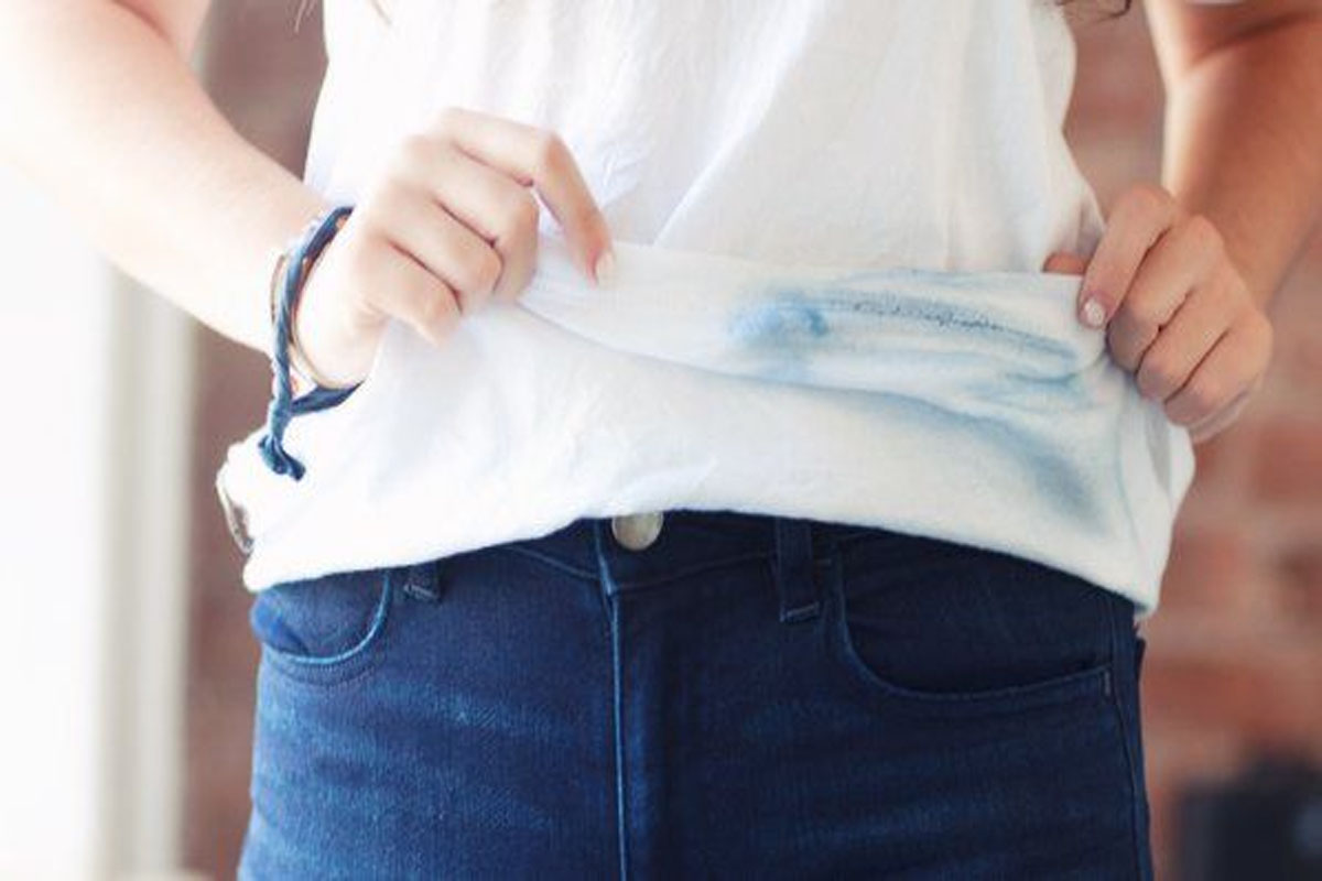 How To Fix Accidental Bleach Stains By Dyeing The Damaged Clothing