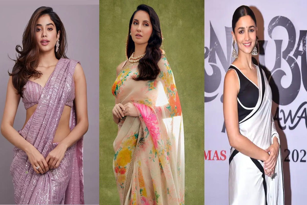 Celebs' guide to coolest saree looks for summer