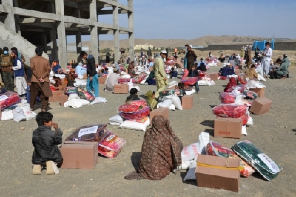 14,263 Afghan families receive food aid