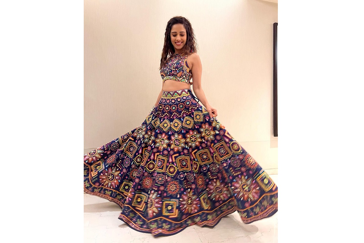 Nushrratt Bharuccha makes a chic style statement in an Indo western attire