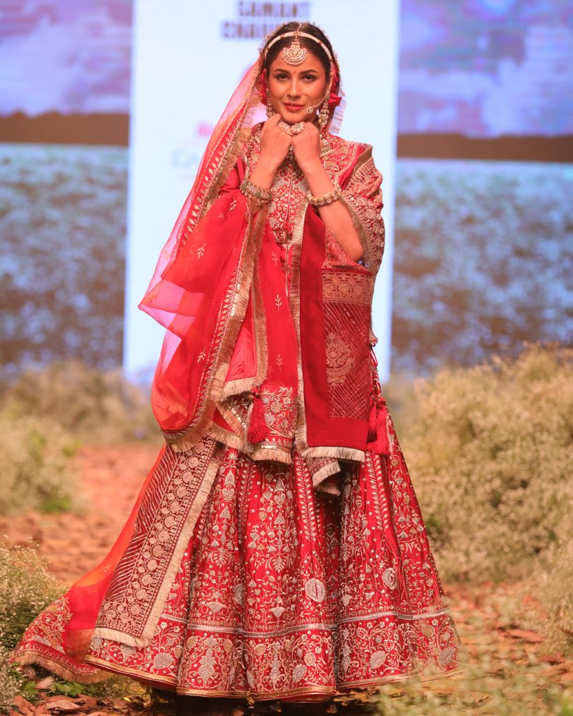 Shehnaaz Gill Turns Into Bride For Her Ramp Walk Dances To Sidhu Moose Walas Songs 