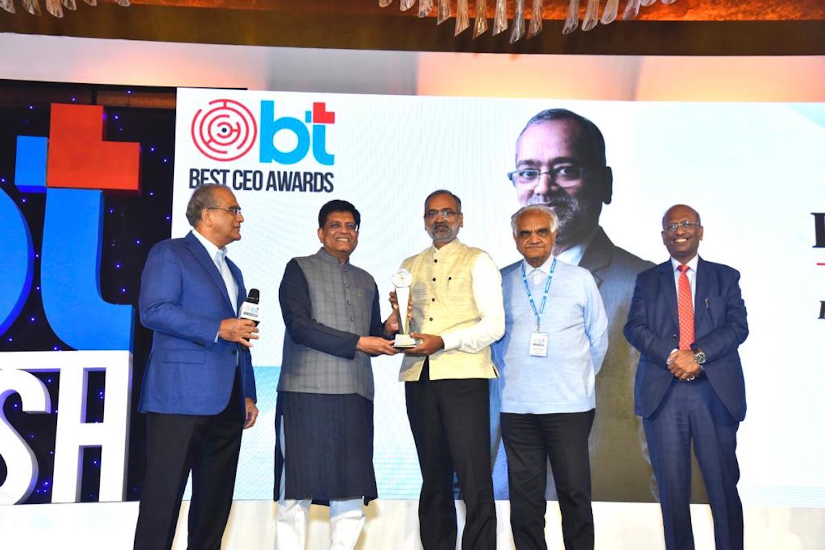 CMD POWERGRID awarded as Best CEO (Power)