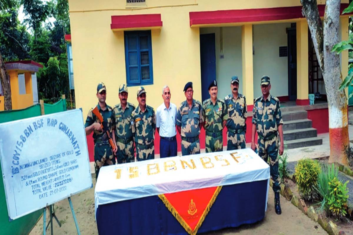 Largest gold seizure by BSF on Indo-Bangla border