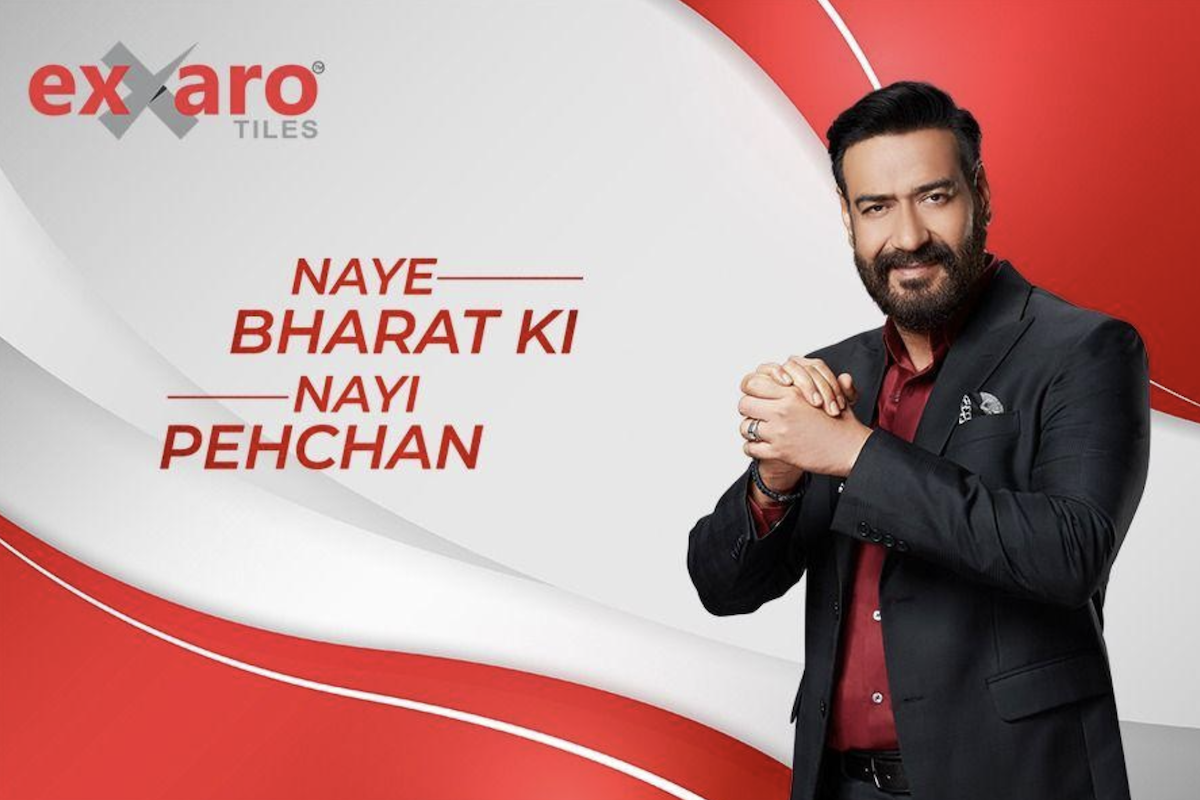 Exxaro, a vitrified tiles manufacturing brand, ropes in Ajay Devgn as the brand ambassador