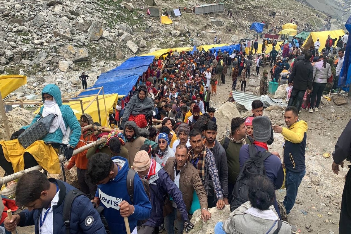Pilgrims’ overflow at Chardham temples hits state’s preparedness Uttarakhand govt compelled to seek help from other states