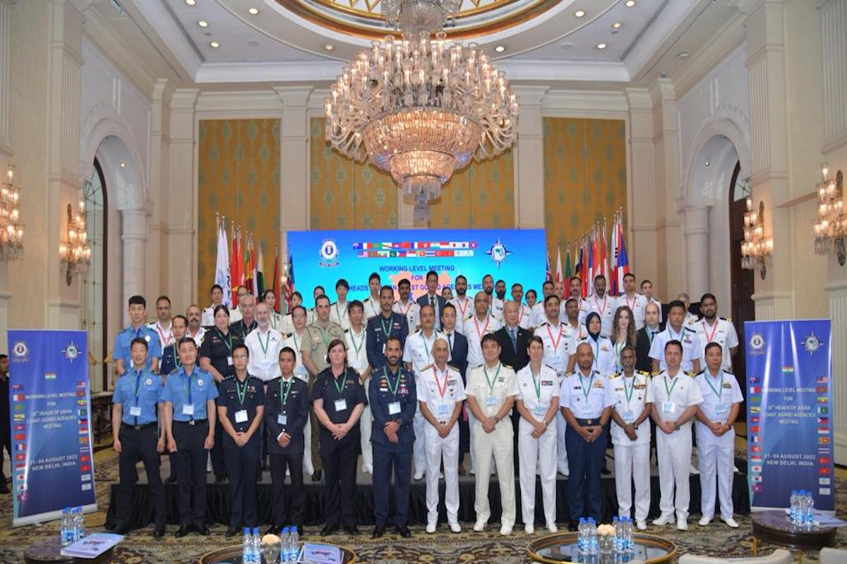 Indian Coast Guard hosts Working Level Meeting for 18th HACGAM