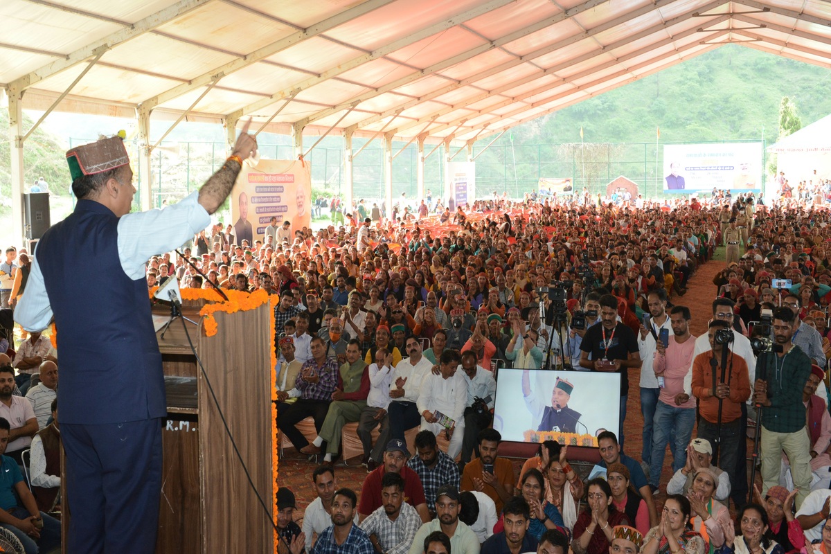 Himachal CM urges people to pave way for BJP’s ‘Mission Repeat’