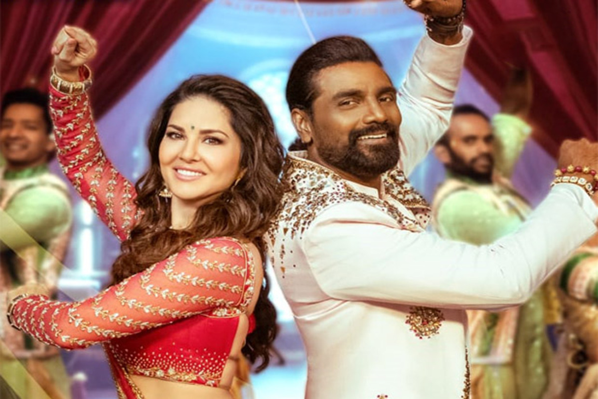 Sunny Leone and Remo D'Souza groves to the Garba song 'Naach Baby'
