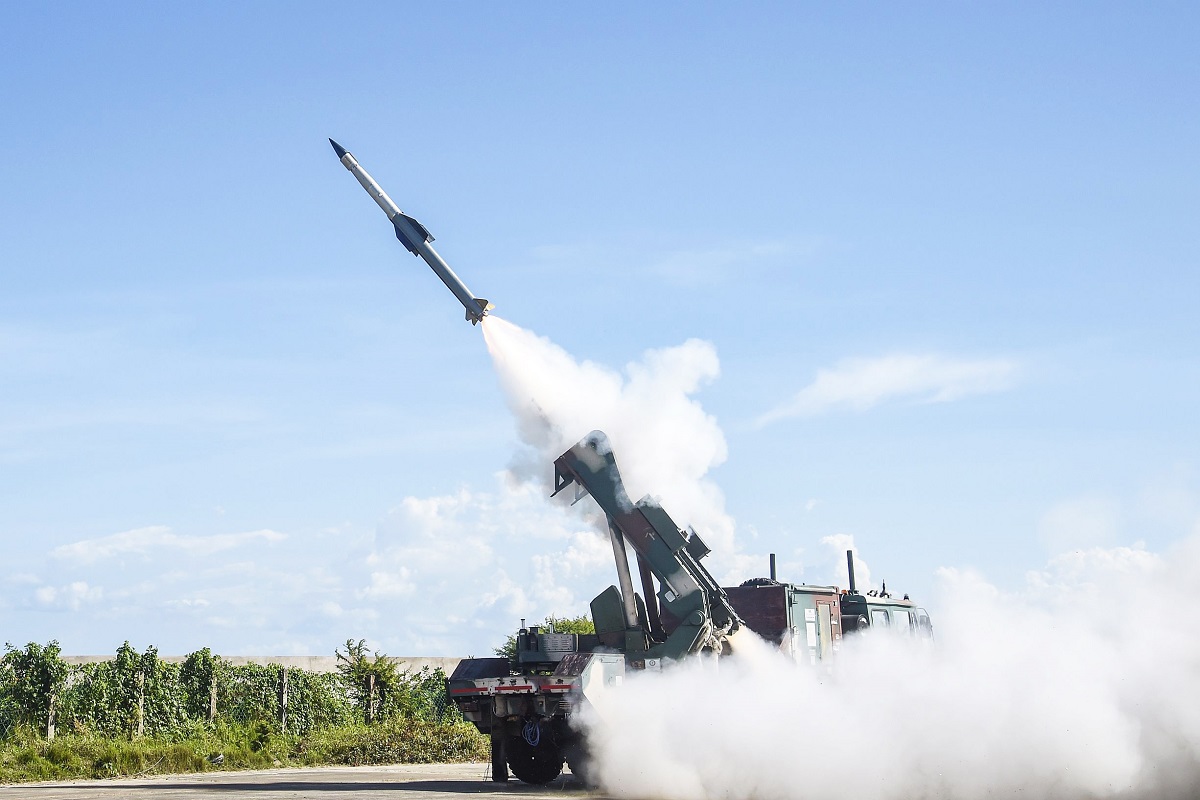 DRDO & Indian Army successfully conduct six flight-tests of Quick Reaction Surface to Air Missile system