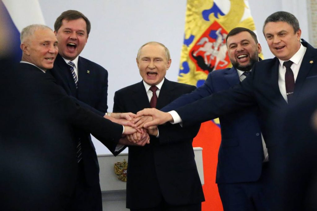 There Are Four New Regions Of Russia: Putin Declares Annexation Of ...