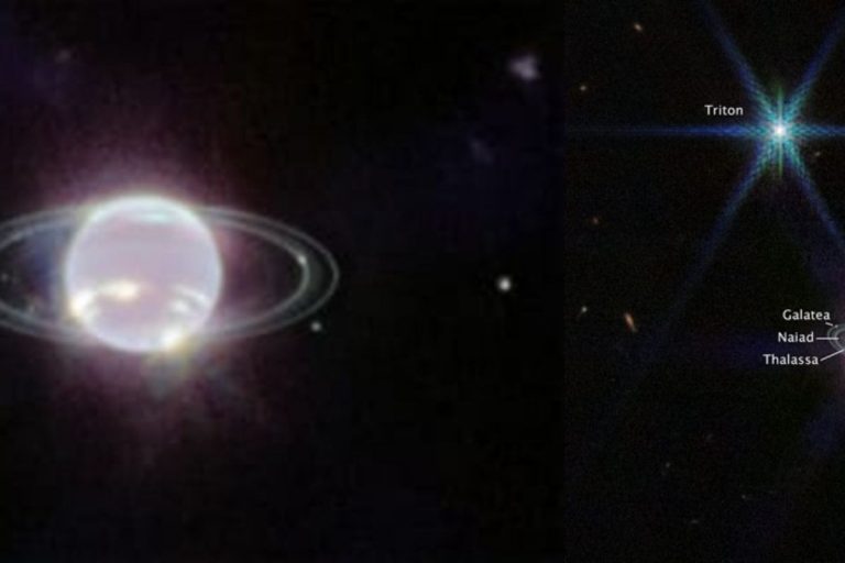 james webb telescope neptune rings