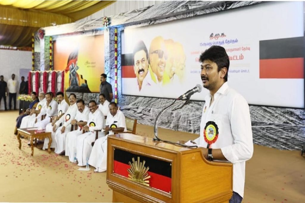 Tamil Nadu CM Stalin's Son Udhayanidhi Sworn In As Cabinet Minister