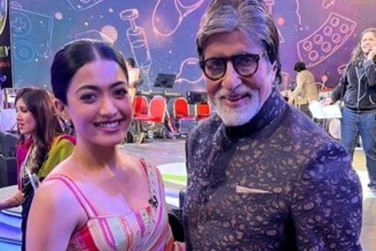 Grateful For Having Done 'Goodbye' With Big B, Says Rashmika Mandanna