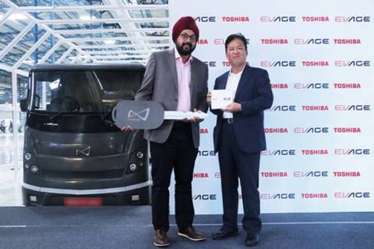 Toshiba India to power EVage’s electric vans with its batteries