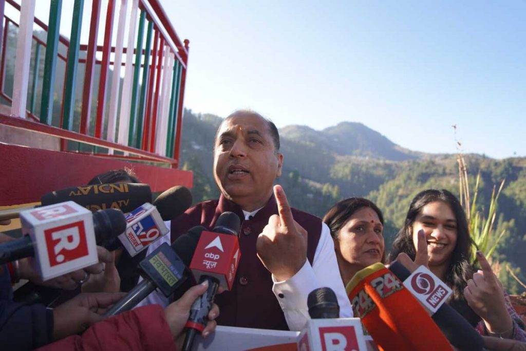 Outgoing Himachal Cm Sets A New Record Of Highest Victory Margin