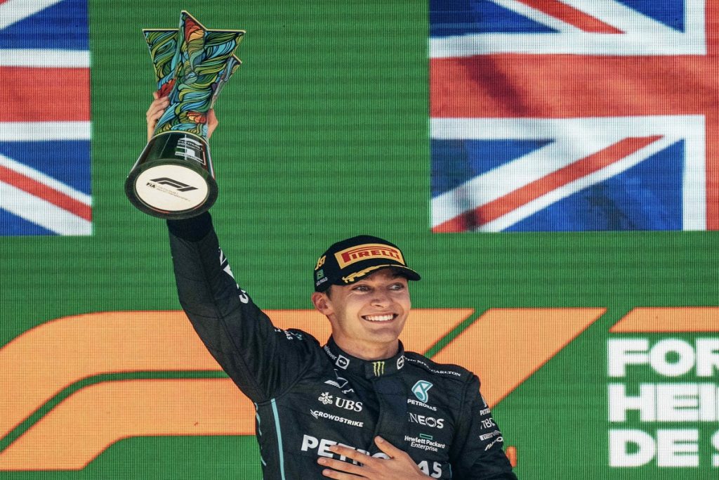 George russel wins fist gp