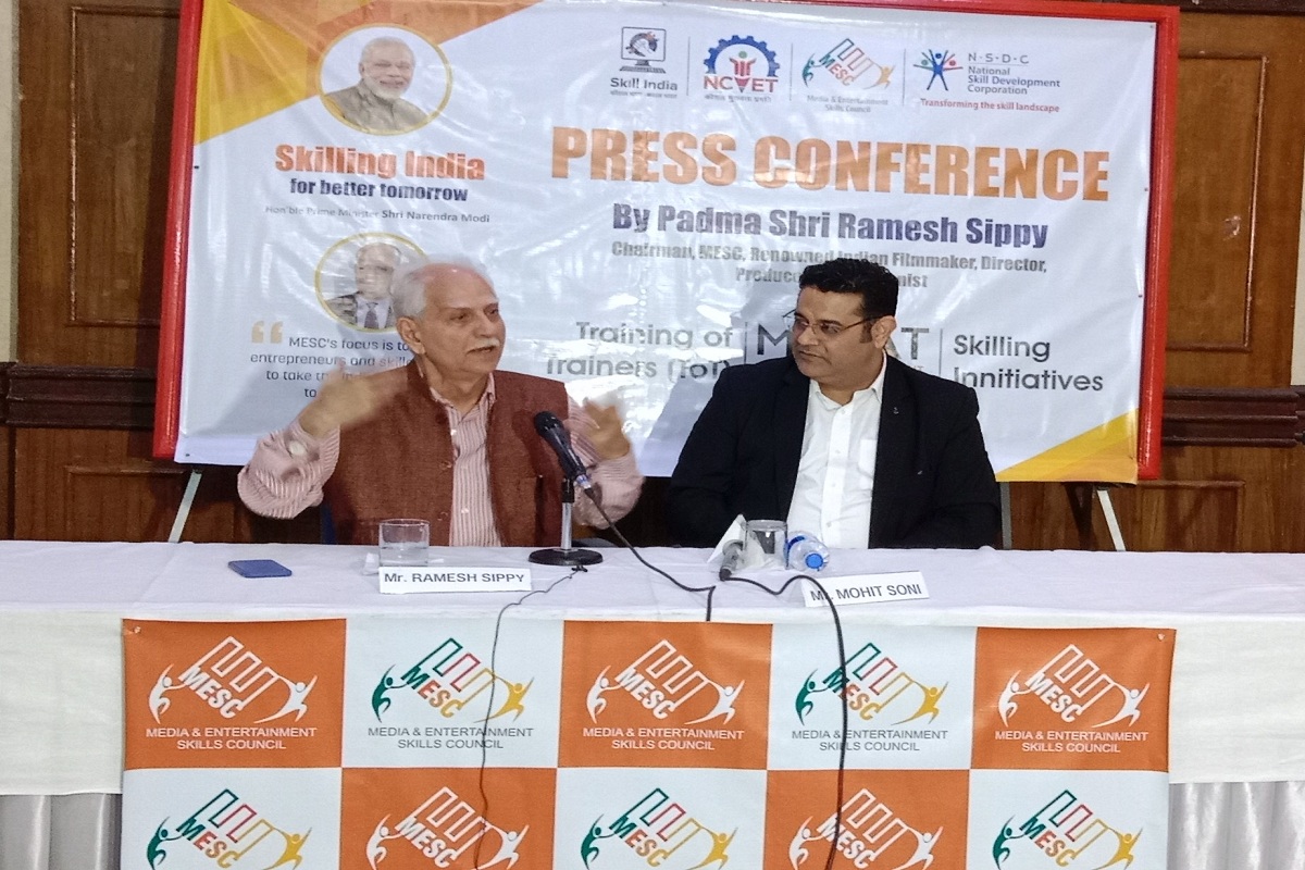 Ramesh Sippy speaks of a talent pool for entertainment industry