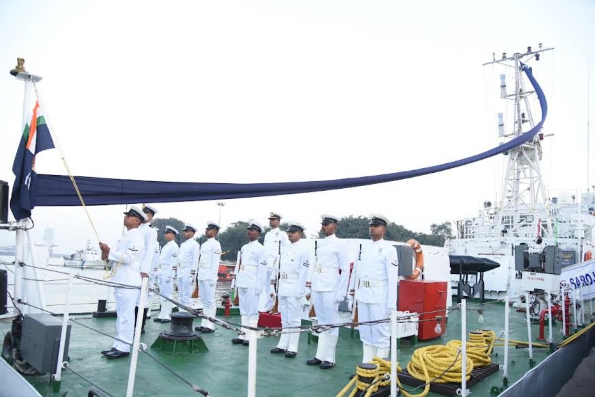 Coast Guard decommissions ship ‘Sarojini Naidu’