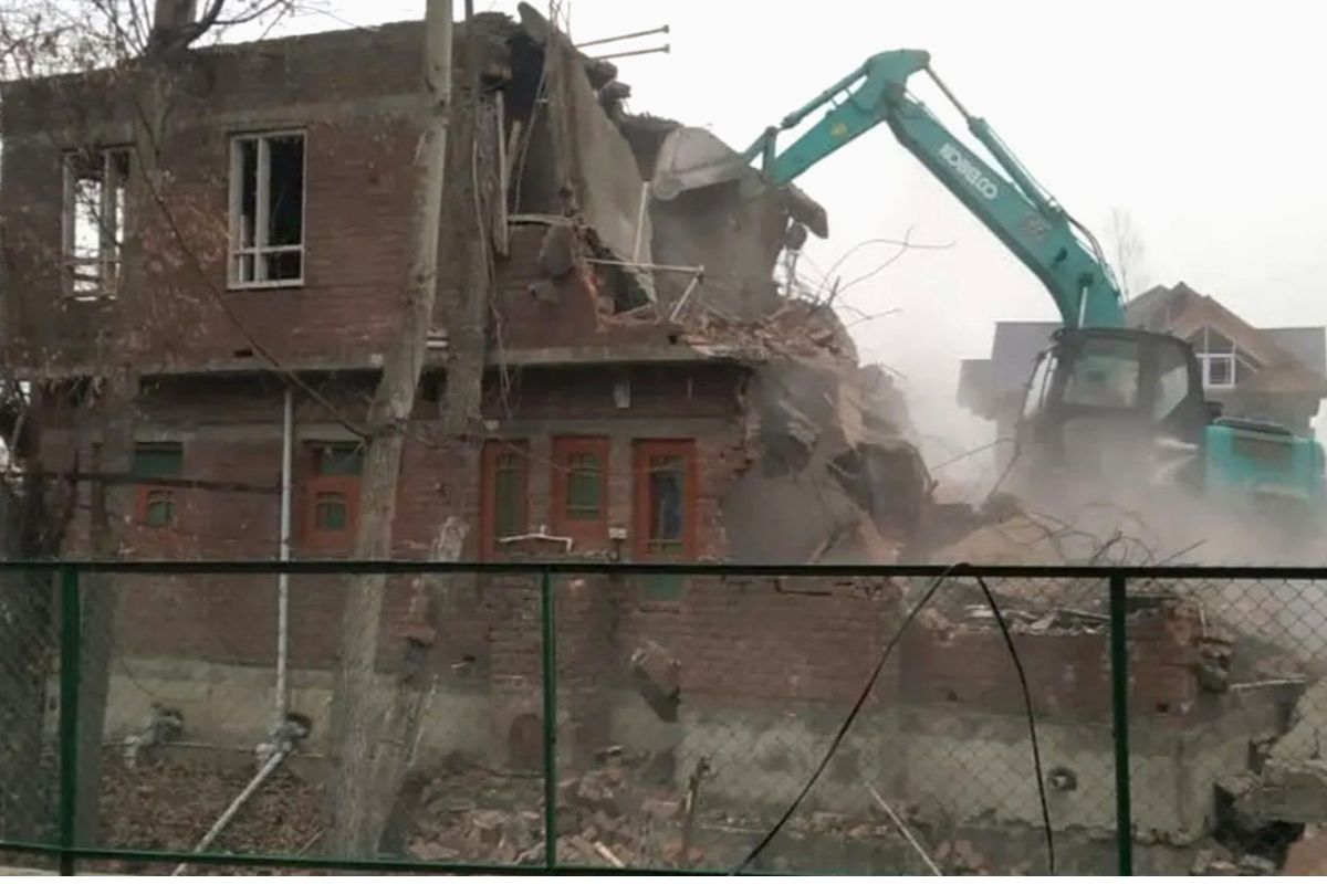 House of child rape and murder accused demolished