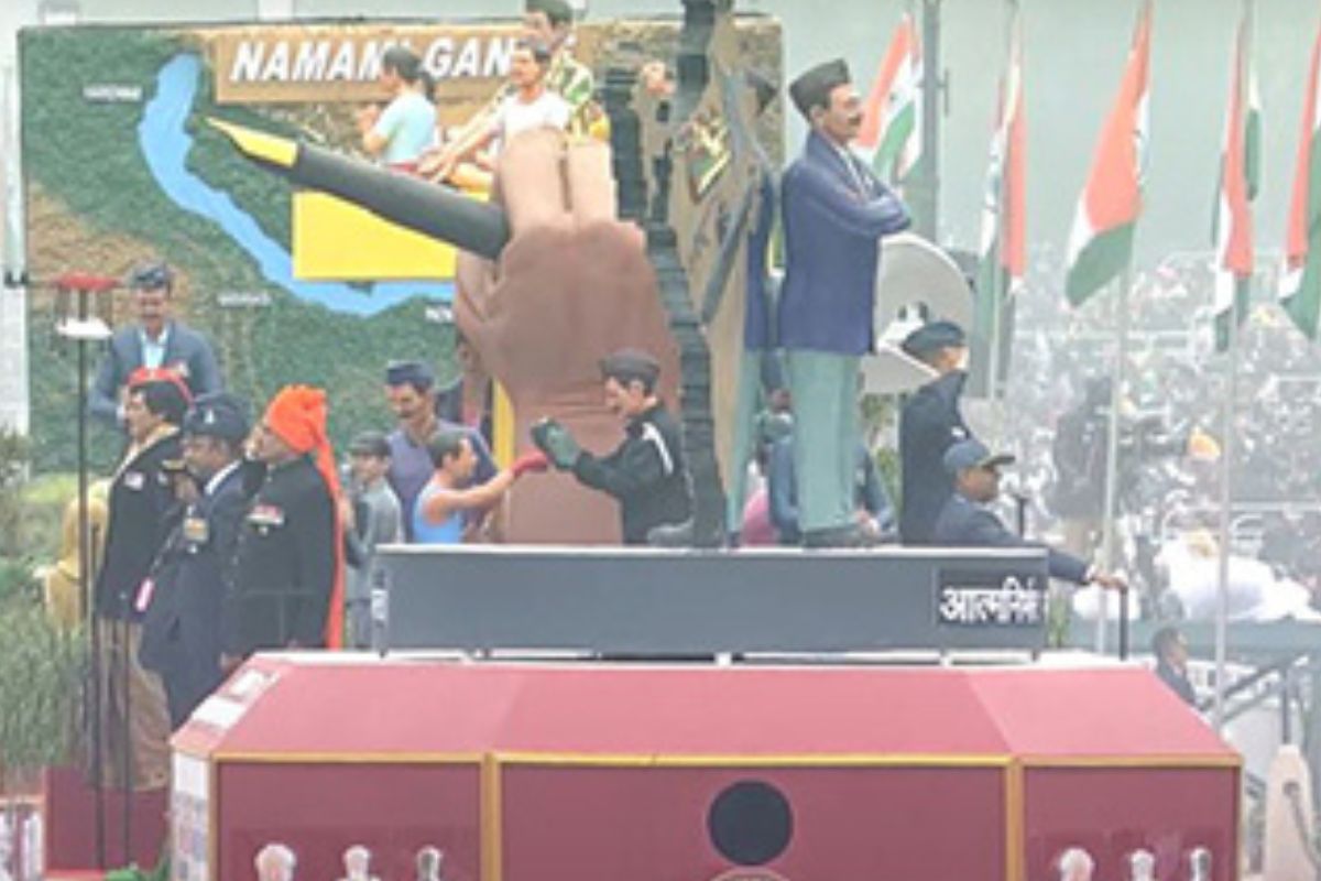 74th Republic Day parade: Veterans’ tableau showcases commitment for India’s Amrit Kaal