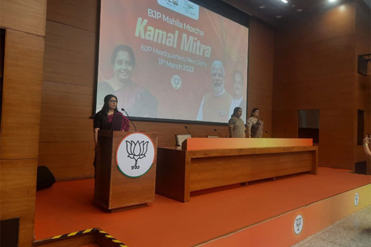 BJP Mahila Morcha organizes workshop for women under ‘Kamal Mitra’ campaign