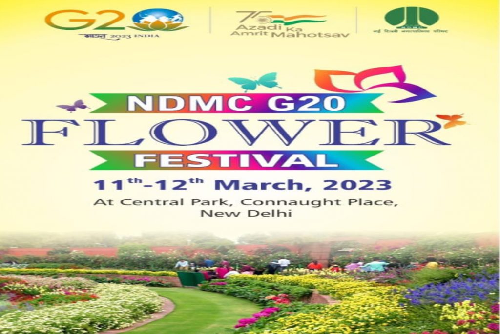 G20 Flower Festival inaugurated in Delhi's Connaught Place; see