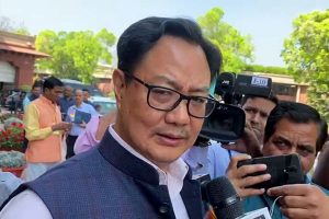 “We must fight unitedly against anti-India forces,” says Kiren Rijiju on BJP’s ‘Sonia-George Soros links’ allegations