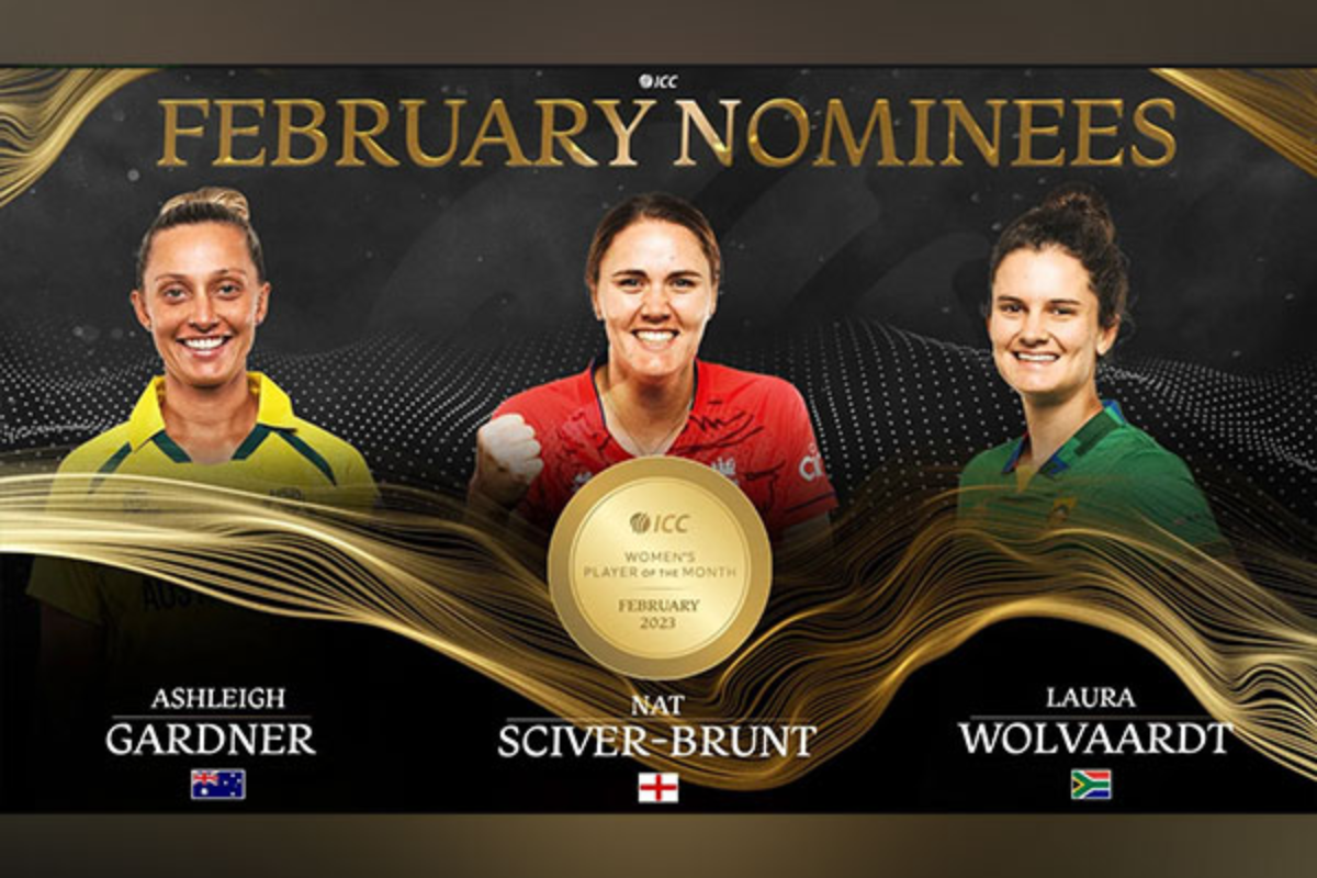 ICC announces Women's Player of Month Nominees for February