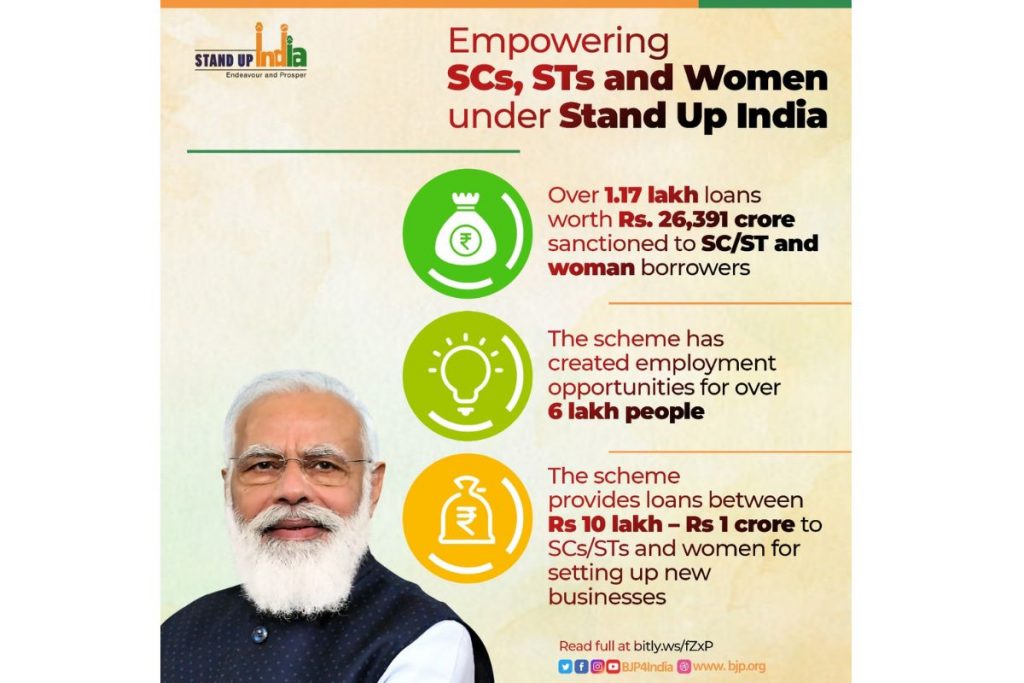 StandUp India Scheme extended to 2025