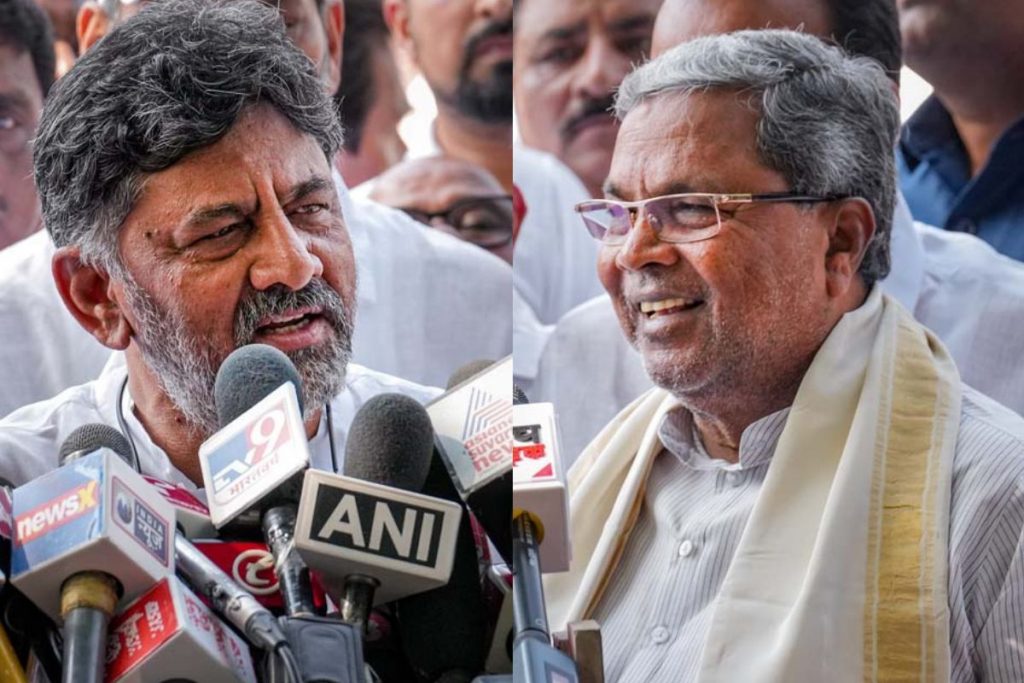 Siddaramaiah arrives at Sonia Gandhi residence to meet Rahul