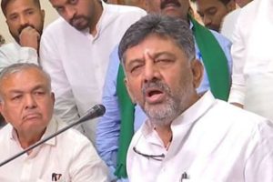 D K Shivakumar threatens legal action against BJP over ‘Constitution’ remarks row