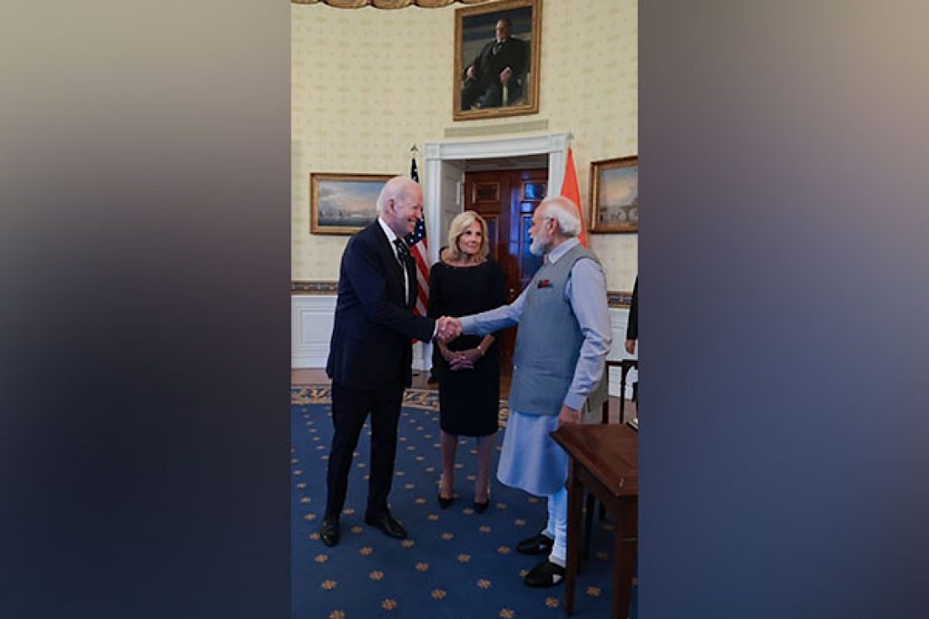 US President Joe Biden, First Lady Jill Biden Host PM Modi At Private ...