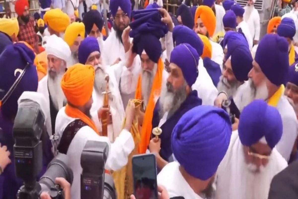 Punjab: Giani Raghbir Singh takes charge as new Jathedar of Shri Akal Takht Sahib