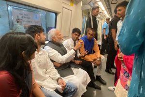 PM Modi shares ‘memorable moments’ of Mumbai metro journey