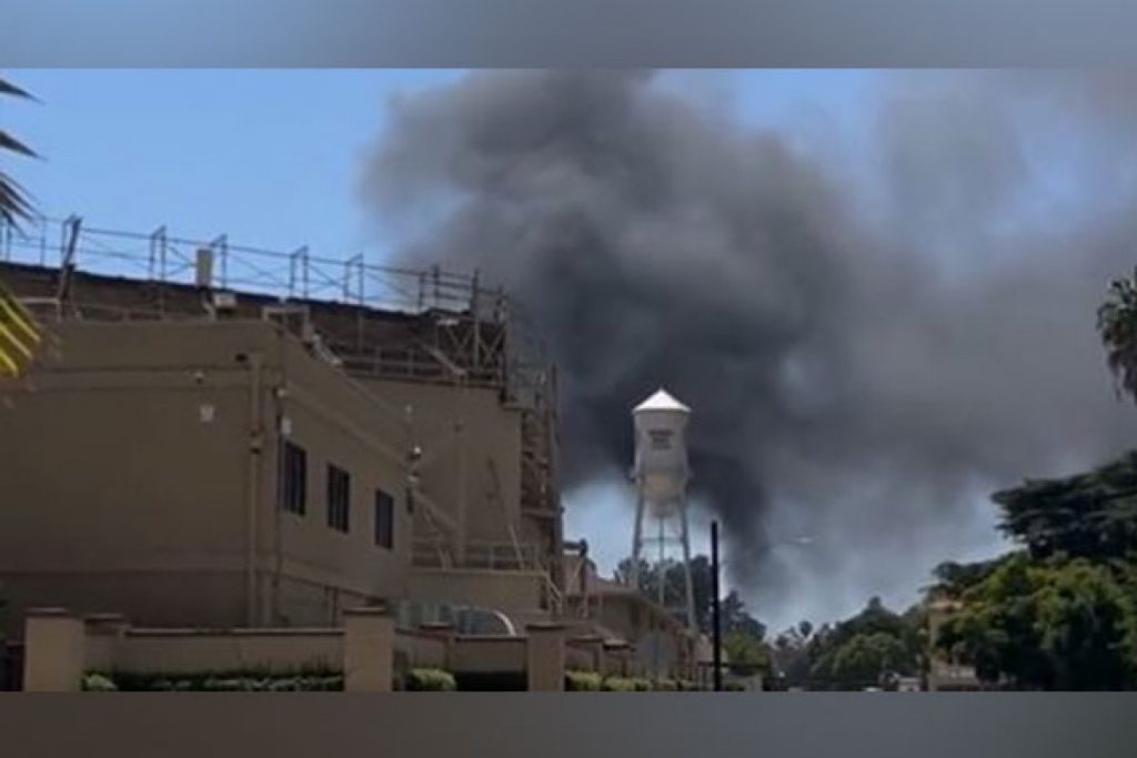 Fire Breaks Out on Warner Bros. Lot