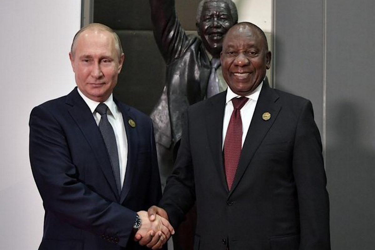 Arresting Putin in South Africa would be “declaration of war”, says South African President Cyril Ramaphosa