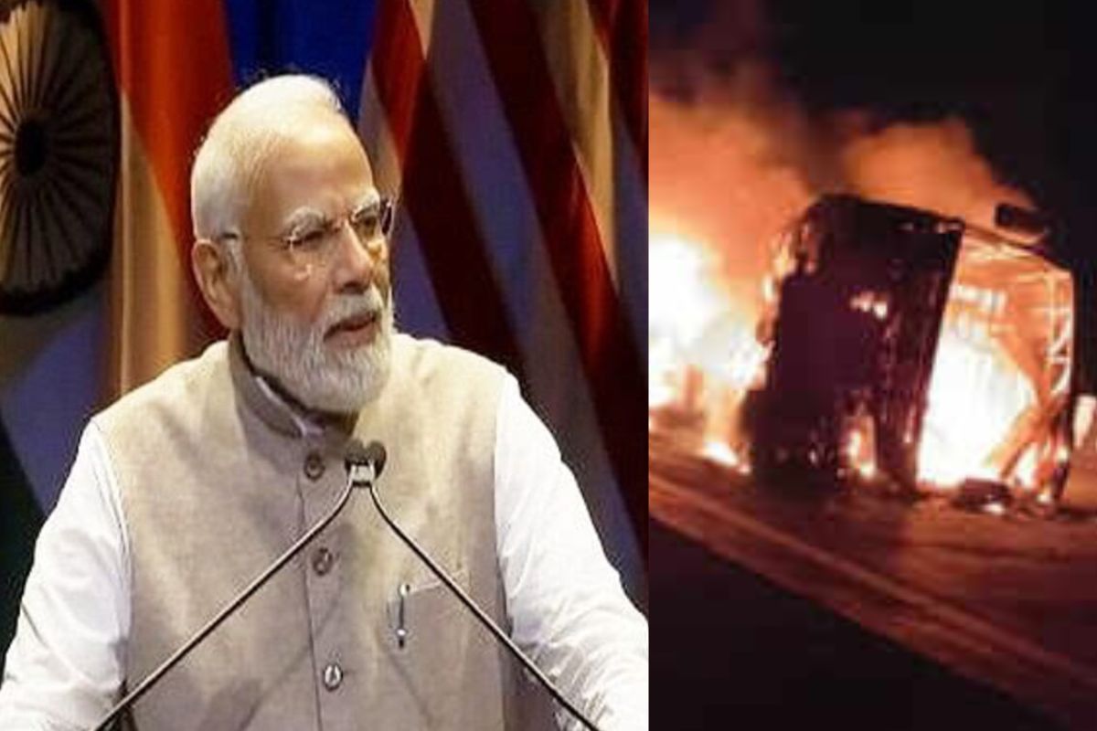 Maharashtra bus accident: PM Modi expresses grief, announces Rs 2 lakh ex gratia