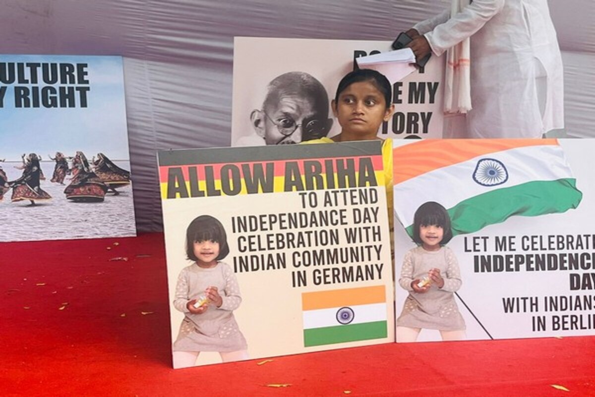 “Allow Ariha to celebrate Indian Independence day in Germany”: Family stage protest