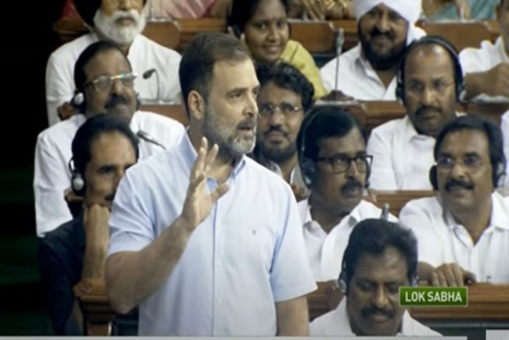 “Bharat Mata Ki Hatya Aapne Manipur Mein Ki… You Are Traitor”: Rahul ...