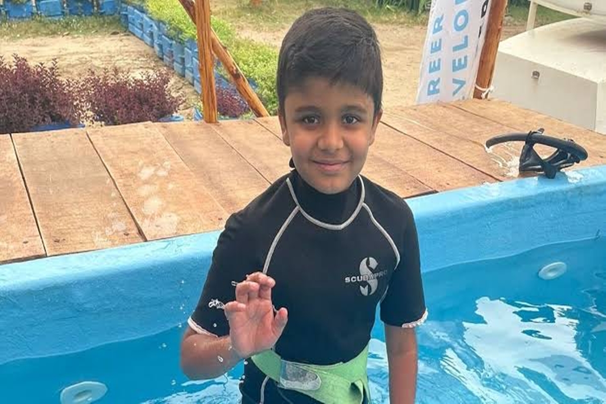 Who is Dwit Nandu? World’s youngest ‘Junior Diver’ makes a buzz